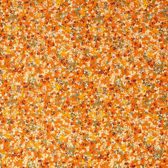 SINGER Orange Butterfly Cotton Fabric Bundle